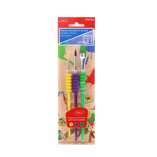 Pensule set 3 par sintetic Daco PN293
