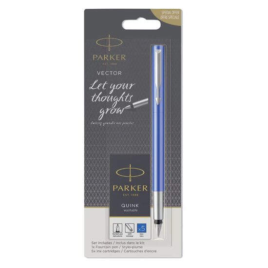 Stilou Vector Parker + 5 cartuse