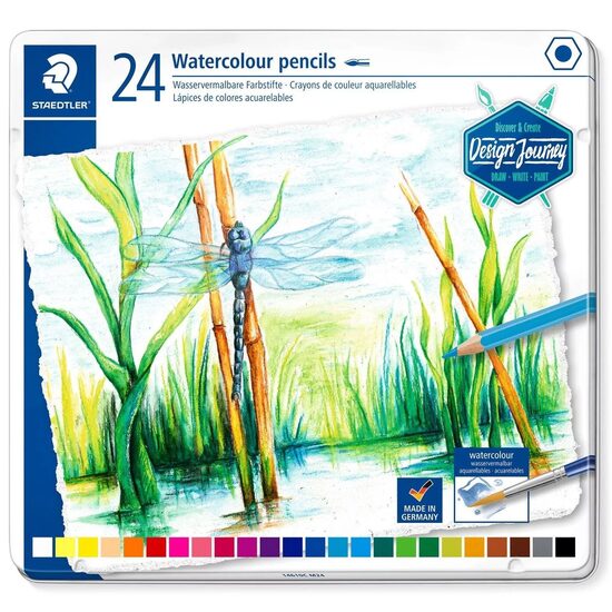 Creion color Aquarell set 24 14610C M24