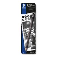 Creion Lumograph Black set 6 100b G6