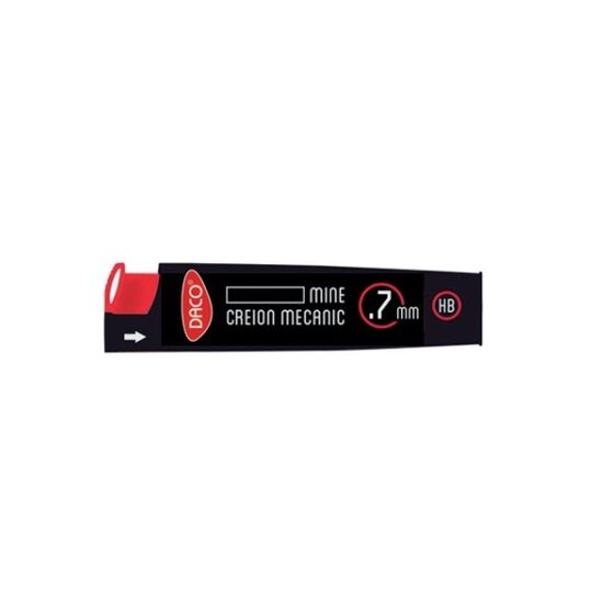 Mina creion mecanic DACO 0.7 HB