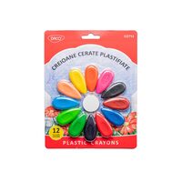 Creion color set 12 plastifiat Daco CC713