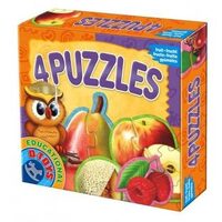 Joc Puzzle 4 (28 PCS)-Fructe DT050939