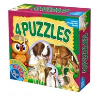 Joc Puzzle 4 (28 PCS)-Animale domestice DTO60044
