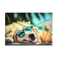 Mapa A5 cu buton Panta Dog Chillo