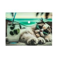 Mapa A5 cu buton Panta Cat Chillo