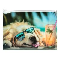 Mapa A4 cu zip Panta Dog Chillo