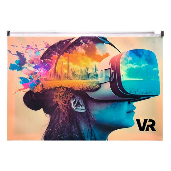 Mapa A4 cu zip Panta VR