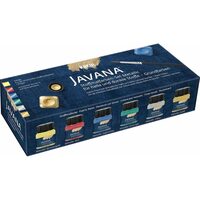 Vopsea acrilica textila  metalizata  set 6 Kreul 