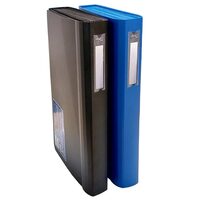 Mapa arhivare A4 12 comp negru/blue 41567-41527