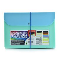 Mapa organizator pliabil 7 comp Colorline-47011