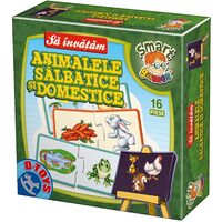 Sa invatam - Cutie mica animale salbatice si domestice DTO50793