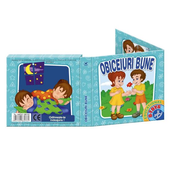 Carte plianta Obiceiuri Bune D-Toys
