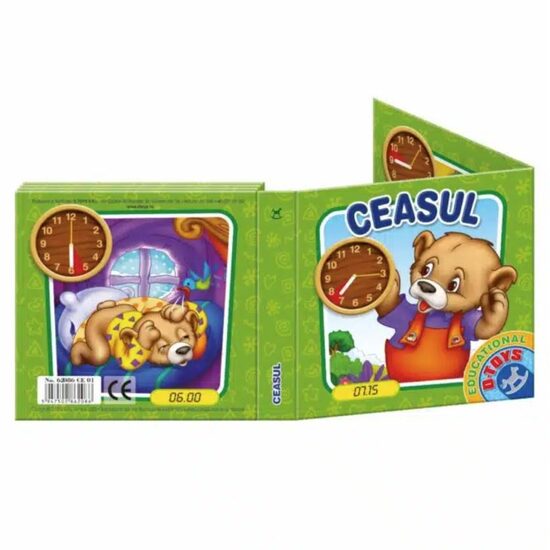 Carte plianta Ceasul D-Toys