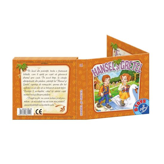 Carte plianta Hansel si Gretel D-Toys