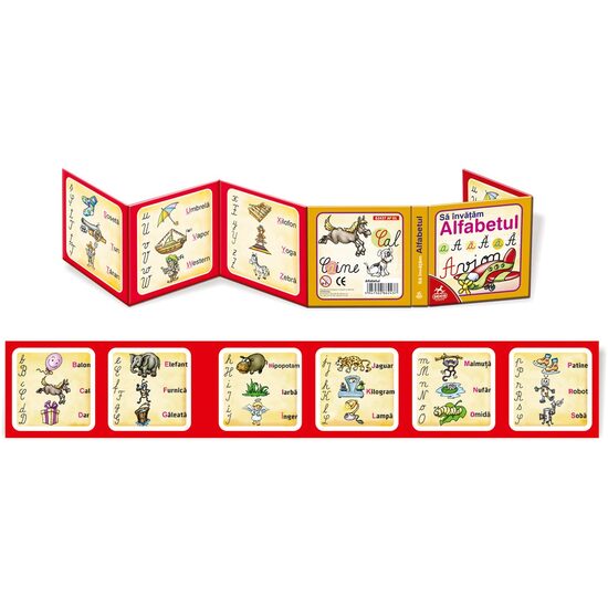 Carte plianta Alfabetul DTO62437