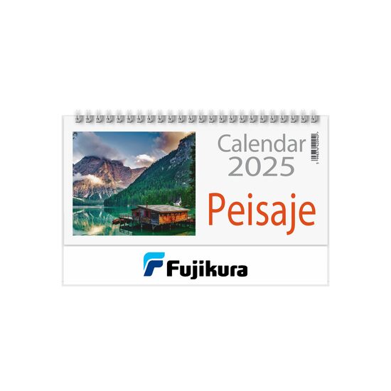 Calendar de birou 2025 Peisaje PERSONALIZAT
