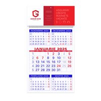 Calendar 5 luni/pagina 12 file 2025 PERSONALIZAT