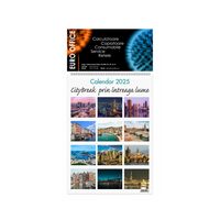 Calendar de perete 2025 City Break 22x32 cm PERSONALIZAT
