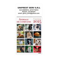 CALENDAR DE PERETE 2025 A 32x45 cm PERSONALIZAT