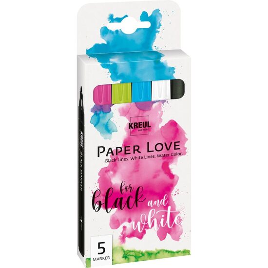 Marker Kreul Paper Love set 5