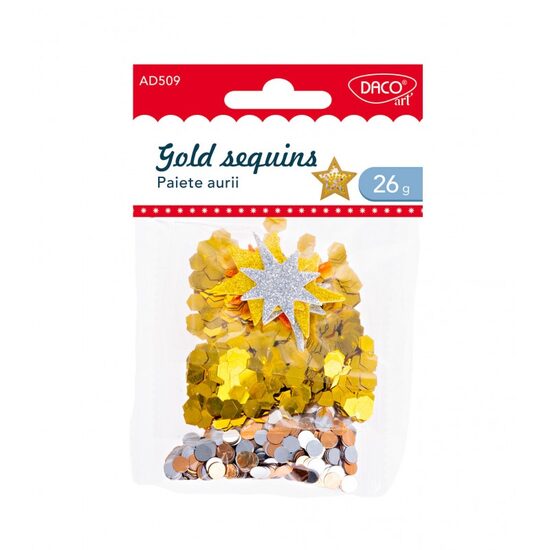 Accesorii craft - AD509 Paiete aurii DACO