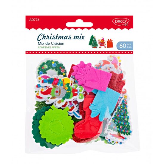 Accesorii craft - AD776 Mix de Craciun DACO