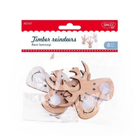 Accesorii Craft - AD767 Reni lemnosi DACO