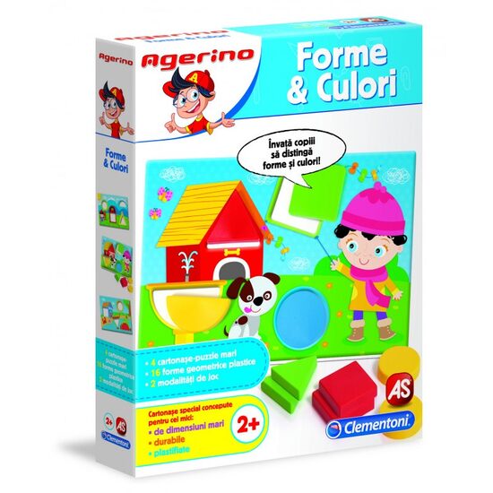 Joc educativ Agerino forme si culori-50052