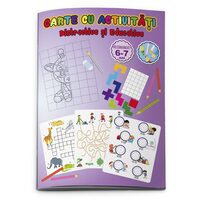 Carte cu activitati distractive si educative, A4 32 pagini 8 + 2 GRATIS!