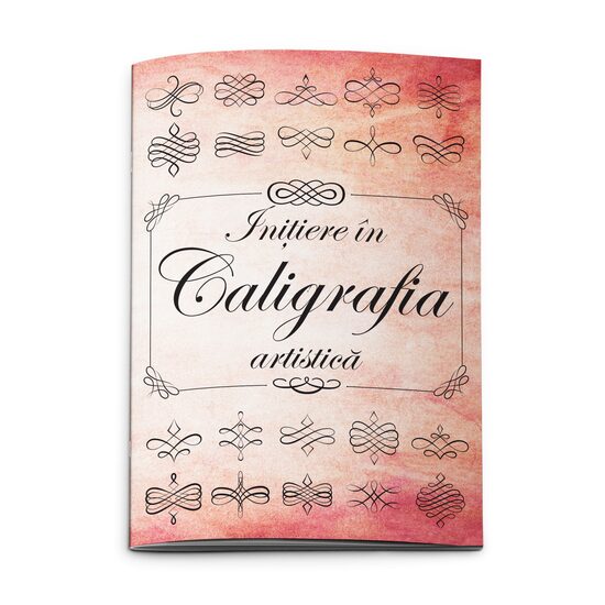 8 + 2 GRATIS Initiere in Caligrafie Artistica, Caiet A4 36 pagini