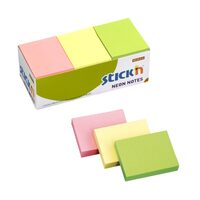 Notes autoadeziv 38x51 STICK'N Neon set 3 21130