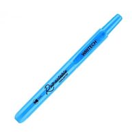 TEXTMARKER RETRACTABIL WRITECH ALBASTRU