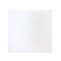 Plic 16x16 cm patrat alb siliconic Daco PC1616W set 25