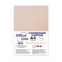 Carton A4 285gr Stardream coral top 20 coli