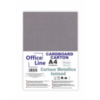 Carton A4 300gr Curious Metallics ionised top.20 coli