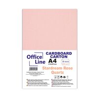 Carton A4 285gr Stardream Rose quartz top 20 coli
