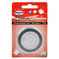 Ata Perlon neagra 0.2mmX25m 65251 MEY