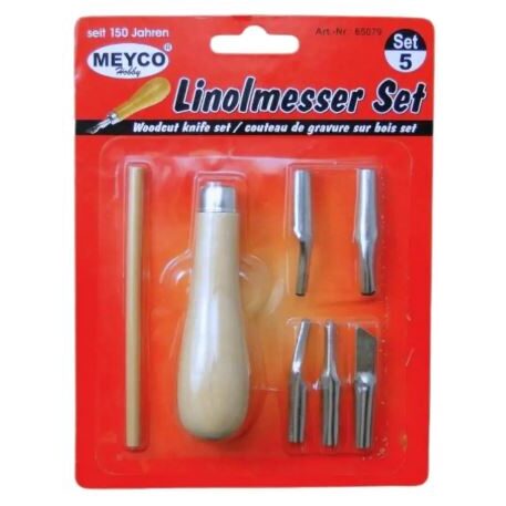 Dalti linogravura set.6+maner 65079 MEY