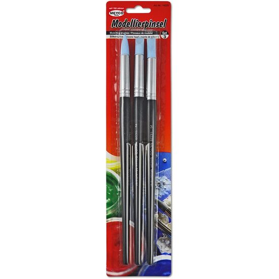 Pensula silicon set.3 14229 MEY