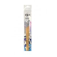 Pensule drepte par sintetic set 3 9936 KIN