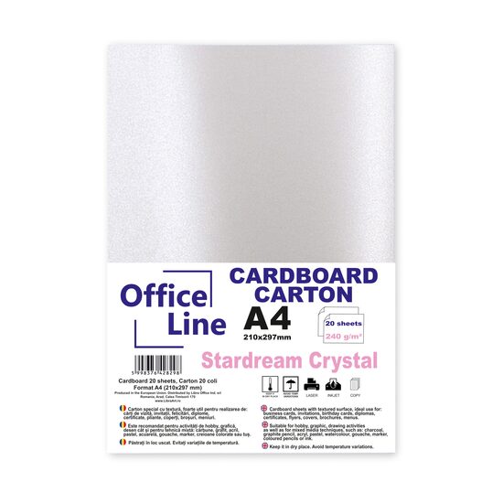 Carton A4 240gr Stardream 27 crystal top.20 coli