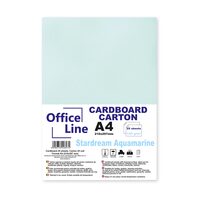Carton A4 120gr Stardream 20 Aquamarine top 25 coli