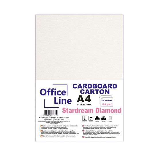 Carton A4 120gr Stardream 25 Diamond top 25 coli