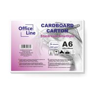Carton A6 285gr Stardream 18 amethyst top.20 coli