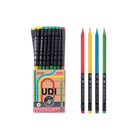 Creion negru cu radiera UDI DACO CG110