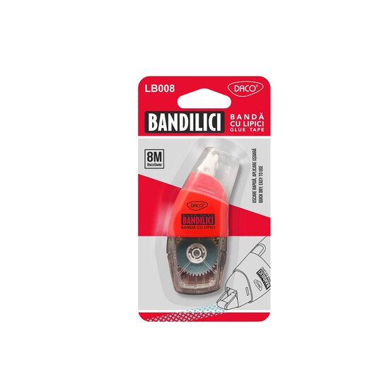 Lipici banda 8mX6mm DACO LB008 Bandilici