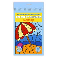 Carte de colorat pe numere A4 24F - Holiday 3+