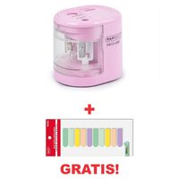 SET ASCUTITOARE ELECTRICA ROZ + INDEX PASTEL GRATIS!