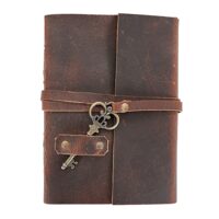Jurnal Vintage KR-L009 coperti piele naturala